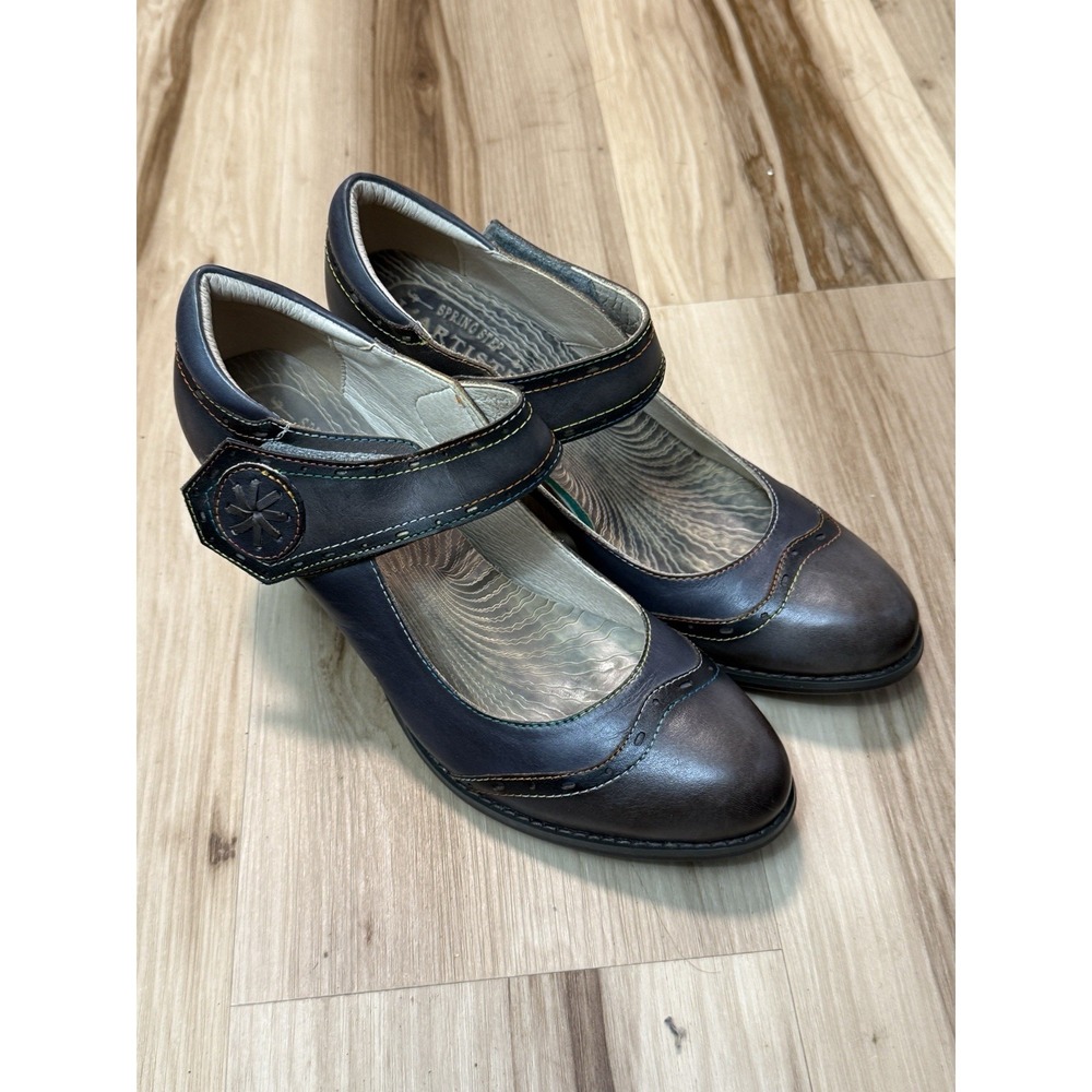 L'Artiste by Spring Step Maryellen Mary Jane heels Women's Size 39/8